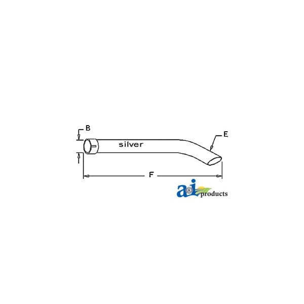Extension Pipe 26" x4" x4"